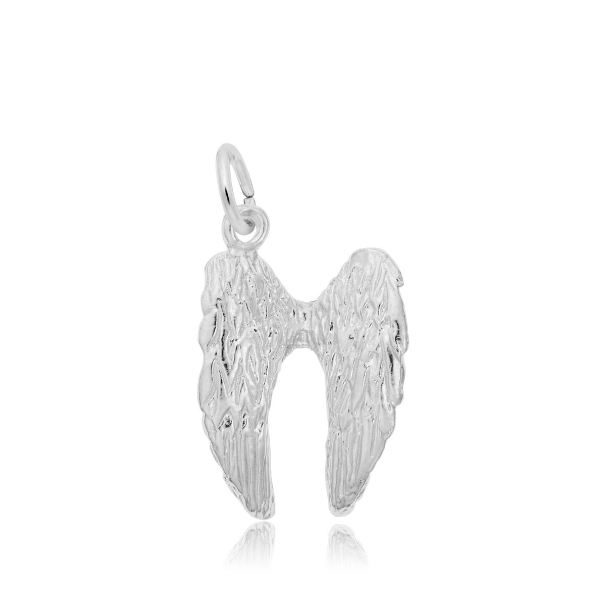 Angel Wings Charm in Sterling Silver