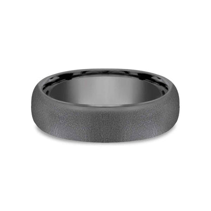 Benchmark 6.5mm Wire Brushed Tantalum Wedding Band