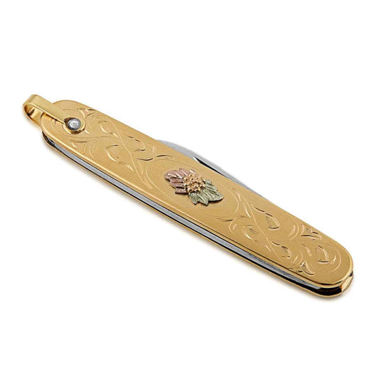 Black Hills Gold Pocket Knife in Stainless Steel