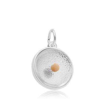 Mustard Seed Charm in Sterling Silver