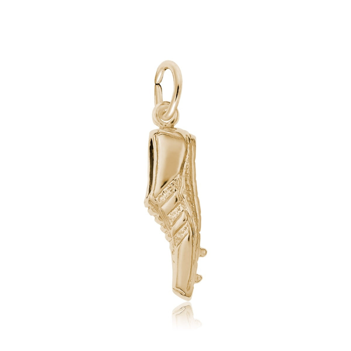 Track Shoe Charm in 14K Yellow Gold