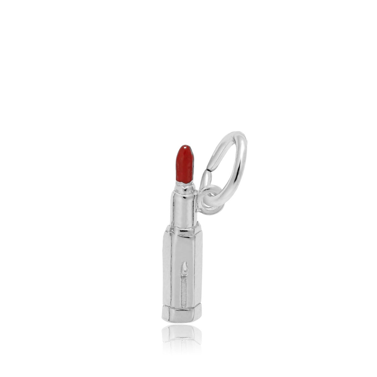 Lipstick Charm in Sterling Silver