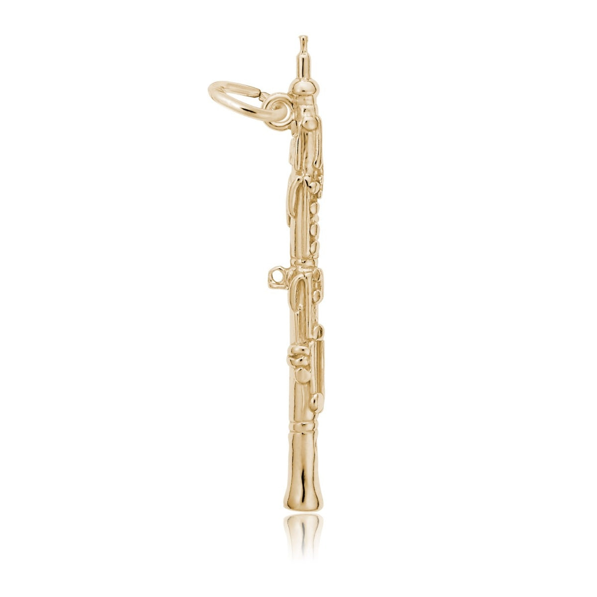 Oboe Charm in 14K Yellow Gold