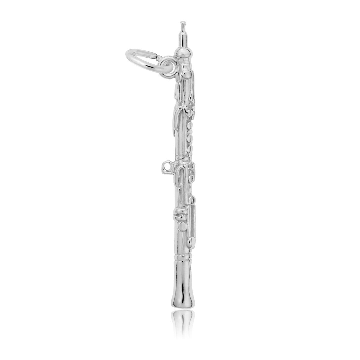 Oboe Charm in Sterling Silver