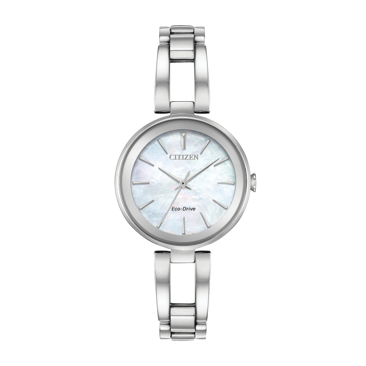 Citizen Ladies' Axiom Eco-Drive Stainless Steel Watch with Mother of Pearl Dial