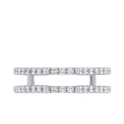 1/2 ct. tw. Round Diamond Ring Enhancer in 14K White Gold