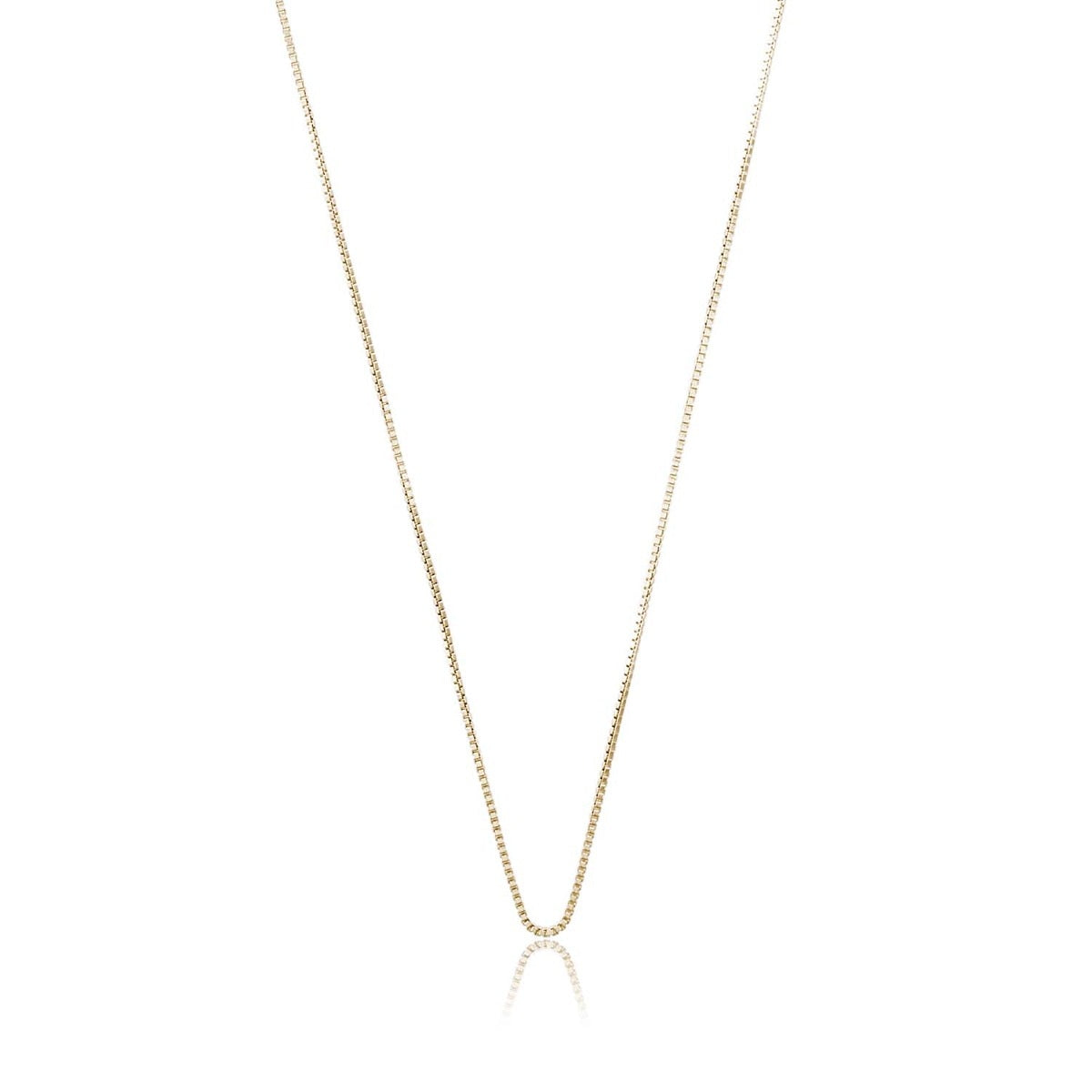 .9mm 16-inch Box Chain in 14K Yellow Gold