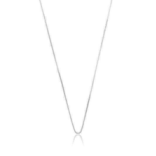 .9mm 20-inch Box Chain in Sterling Silver