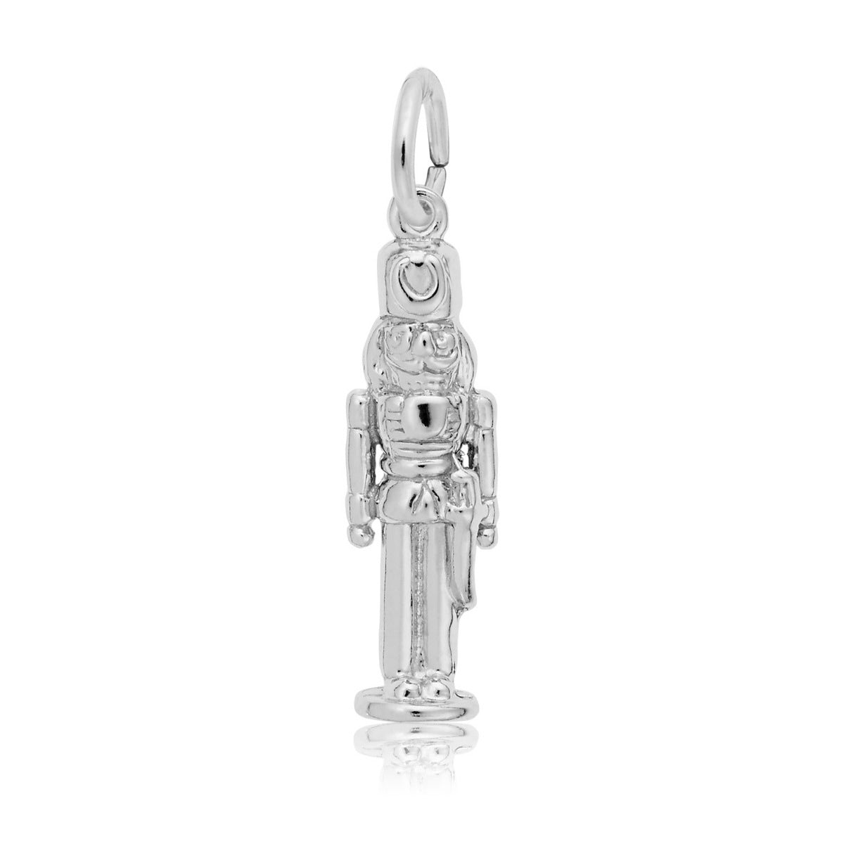 Nutcracker Charm in Sterling Silver