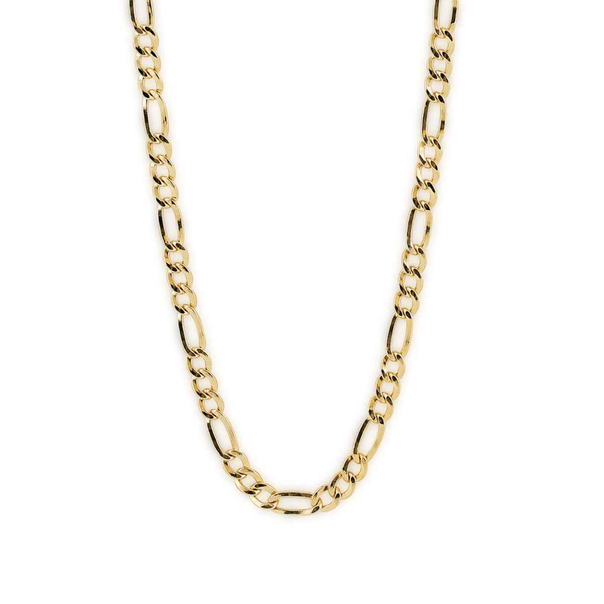 4mm 24-inch 14K Yellow Gold Filled Figaro Chain