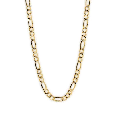 4mm 24-inch 14K Yellow Gold Filled Figaro Chain
