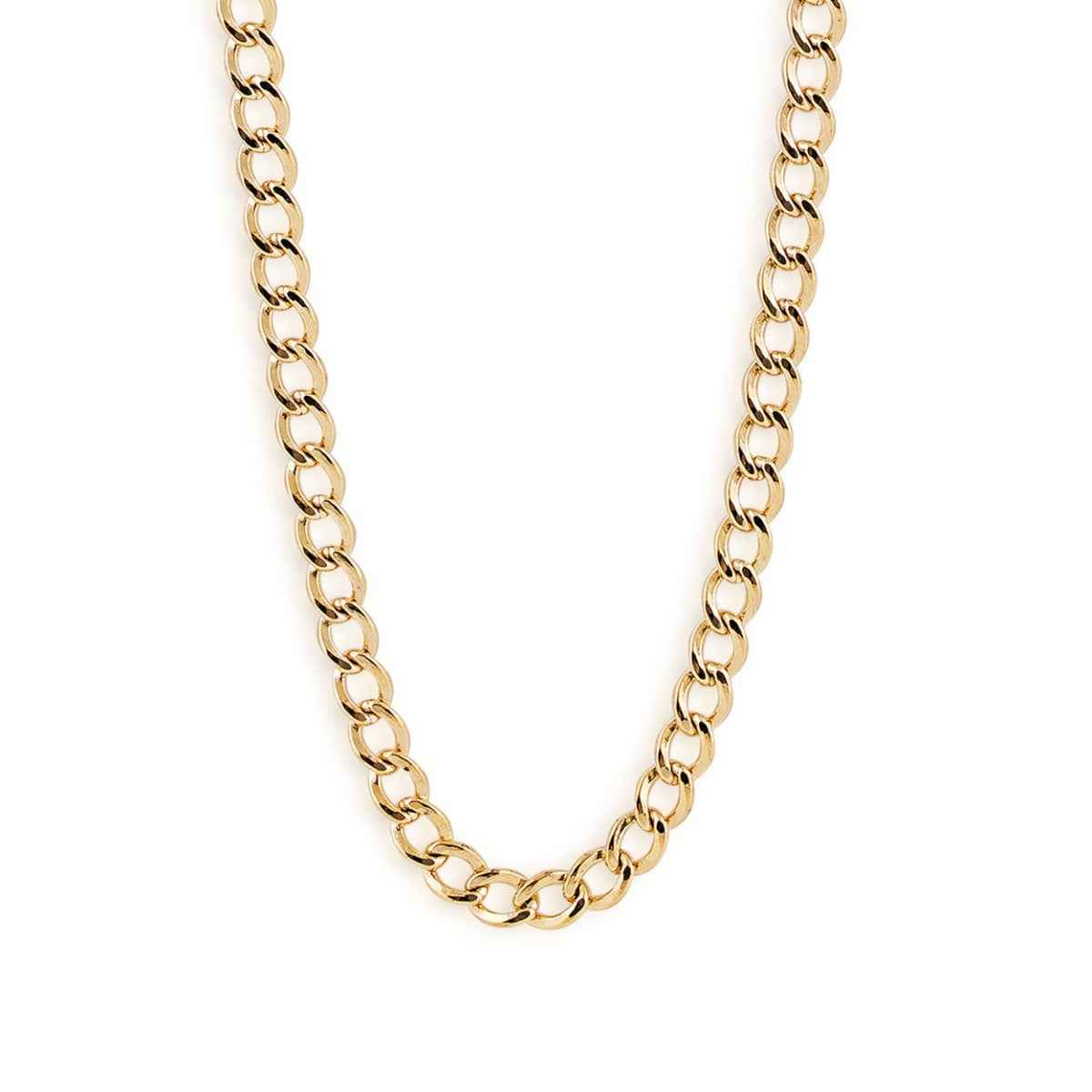 4.9mm 24-inch 14K Yellow Gold Filled Curb Chain