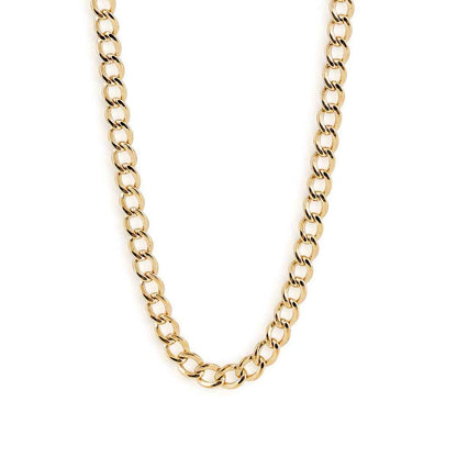 4.9mm 24-inch 14K Yellow Gold Filled Curb Chain