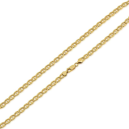 5.75mm 20-inch 14K Yellow Gold Filled Mariner Chain Necklace front view