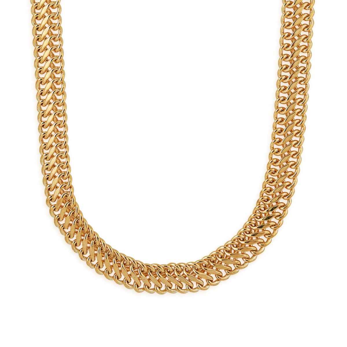 9mm 20-inch 14K Yellow Gold Filled Saduza Chain
