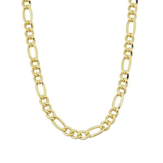 4mm 20-inch Yellow Gold Filled Figaro Chain