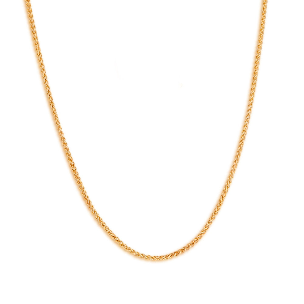 .6mm 18-inch Wheat Chain in 10K Yellow Gold