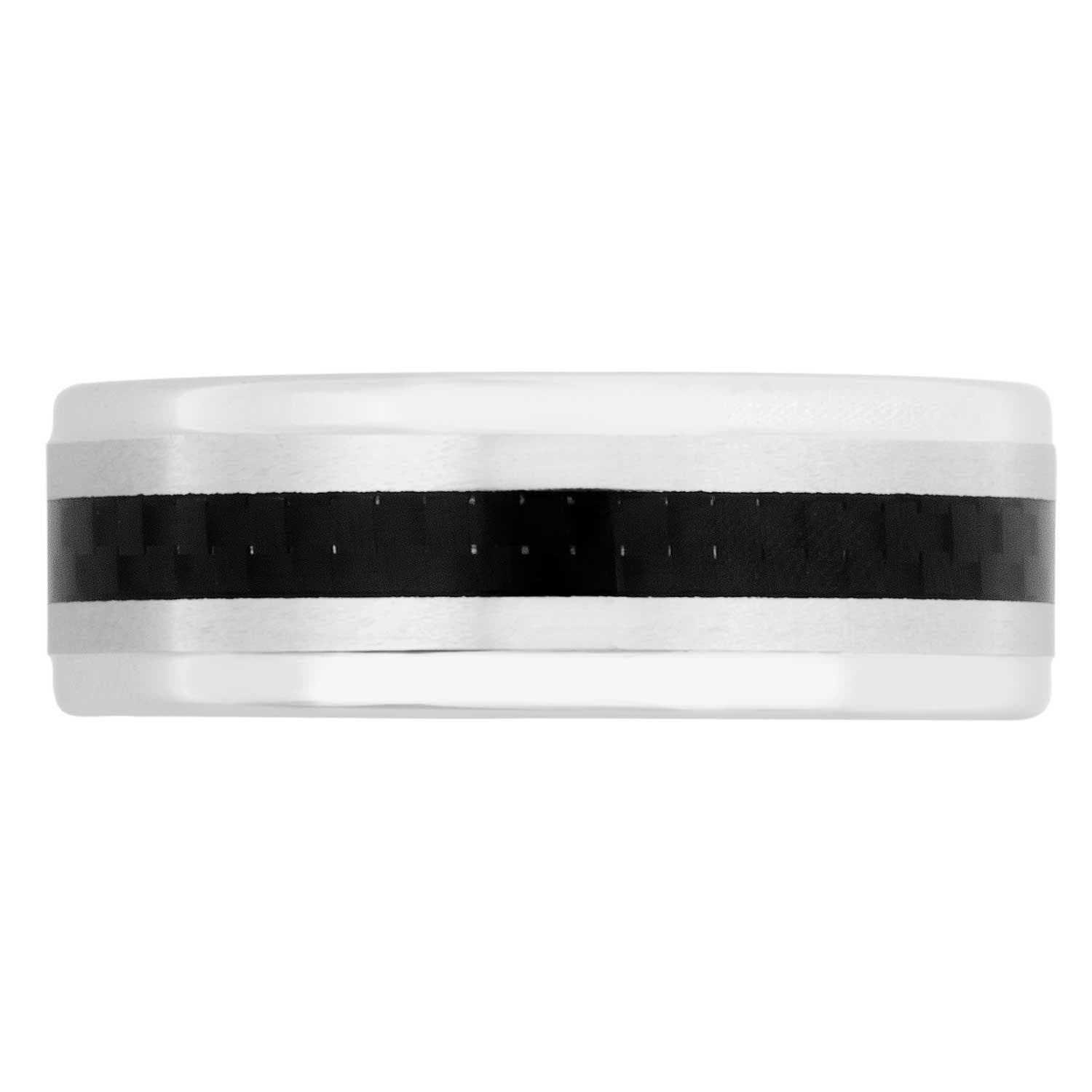 Mens Cobalt Wedding Ring front view (3)
