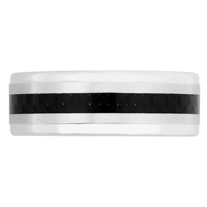 Mens Cobalt Wedding Ring front view (3)