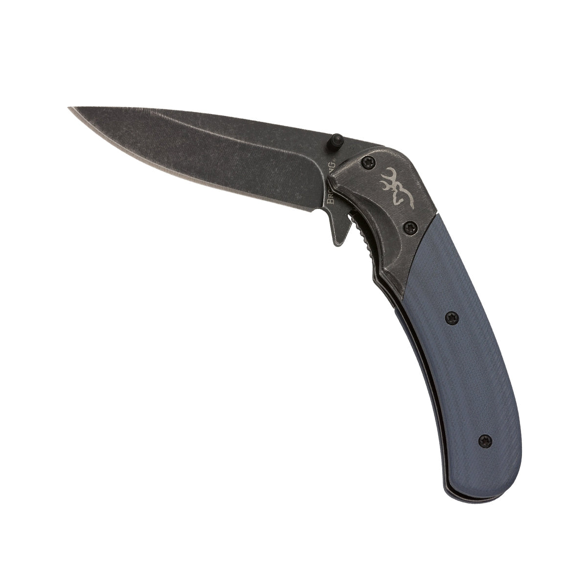 Browning The Range Blue Folding Knife front view