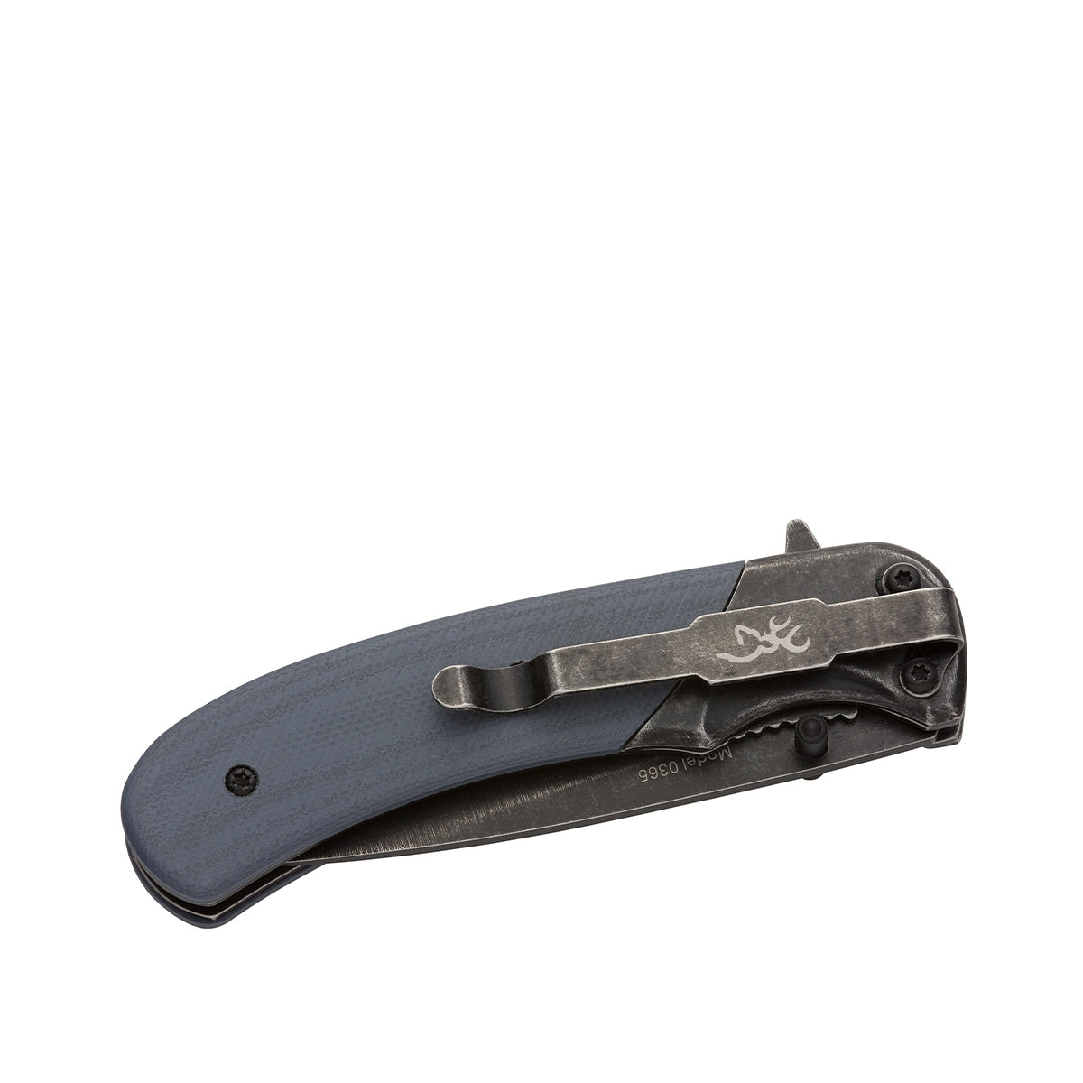 Browning The Range Blue Folding Knife close-up detail