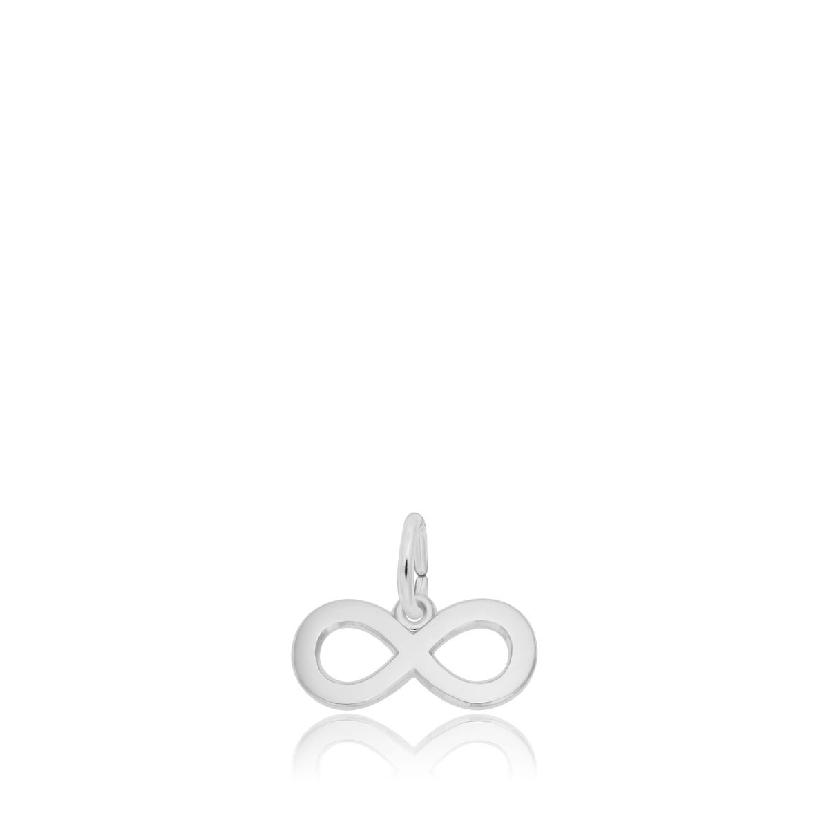 Infinity Symbol Charm in Sterling Silver