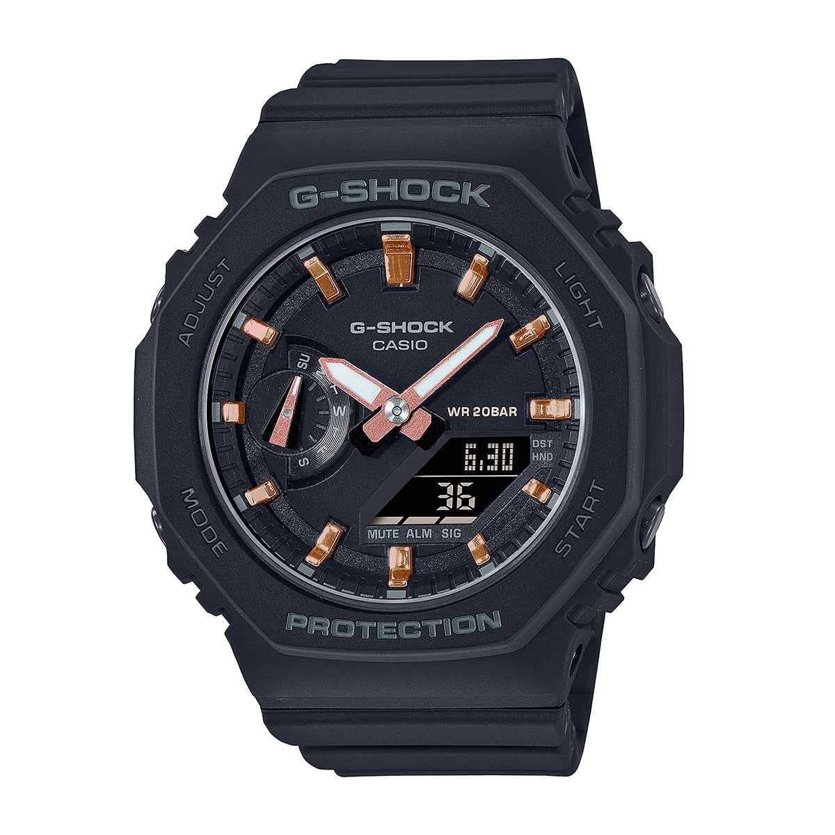 G-Shock Ladies' Octo Square Black Watch