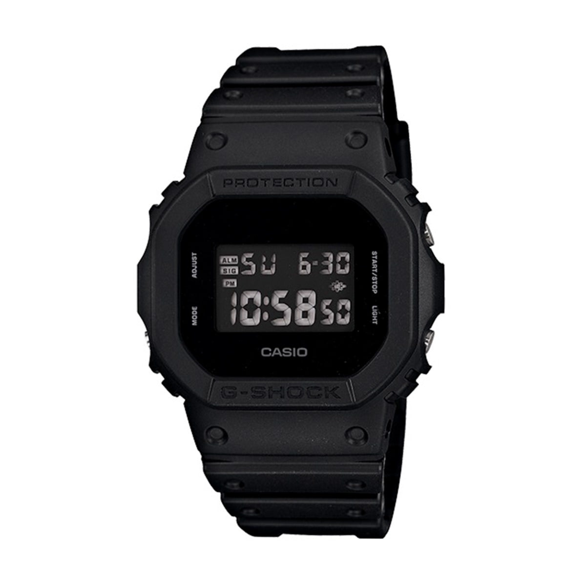 G-Shock Men's Classic Black Out Analog Watch