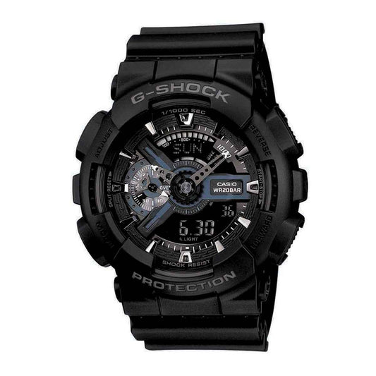 G-Shock Men's Extra Large Black Reverse Analog Watch