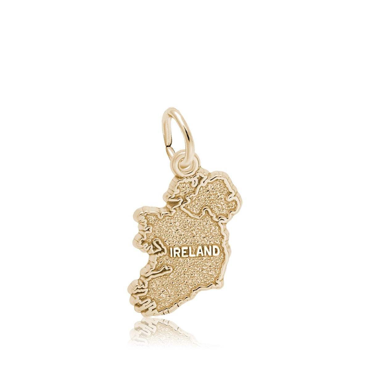 Ireland Charm in 14K Yellow Gold