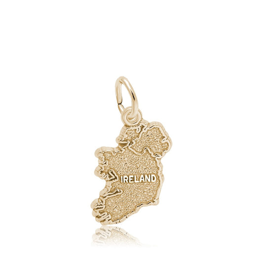 Ireland Charm in 14K Yellow Gold