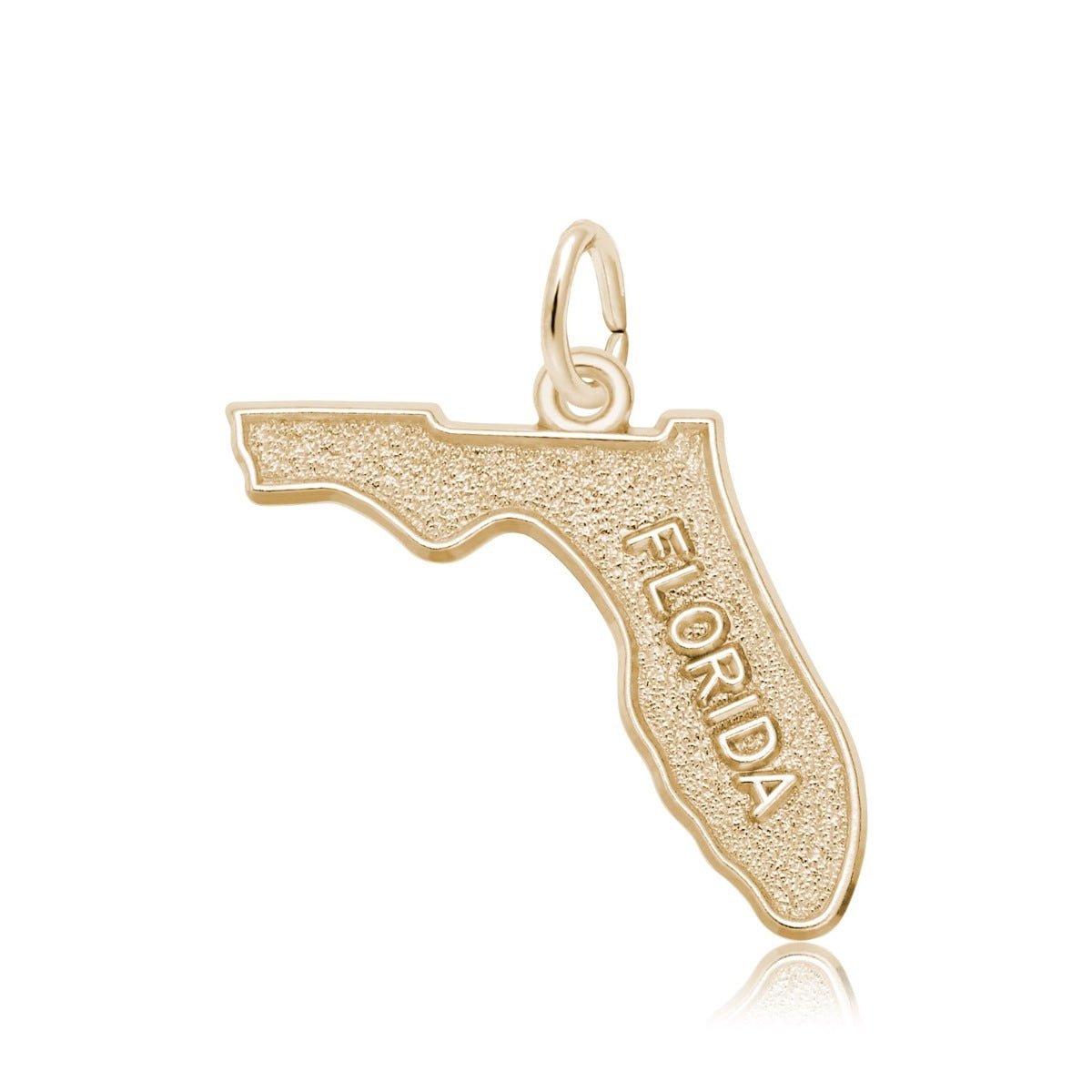 Florida State Charm in 14K Yellow Gold