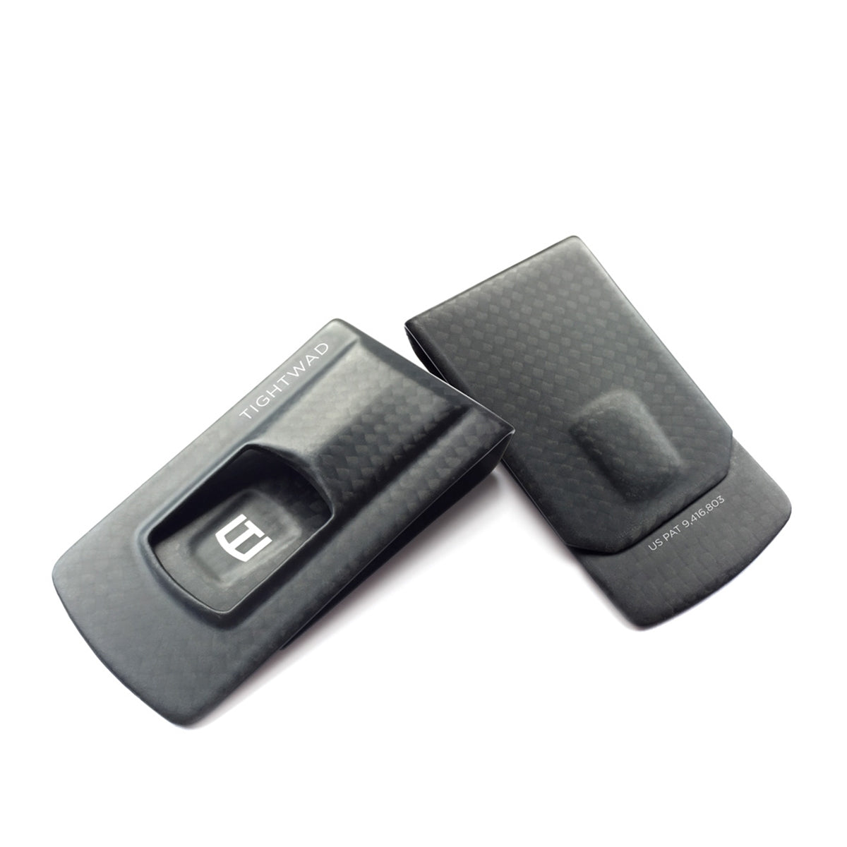 Tightwad Black Carbon Fiber Money Clip
