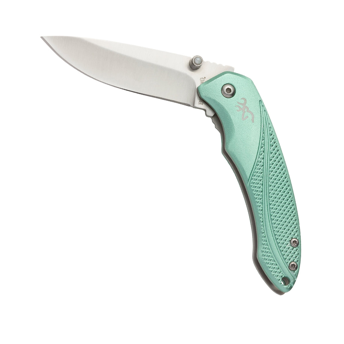 Browning Allure Mint Green Folding Knife front view