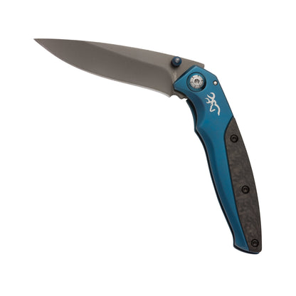 Browning Carbon Carry Folding Knife front view