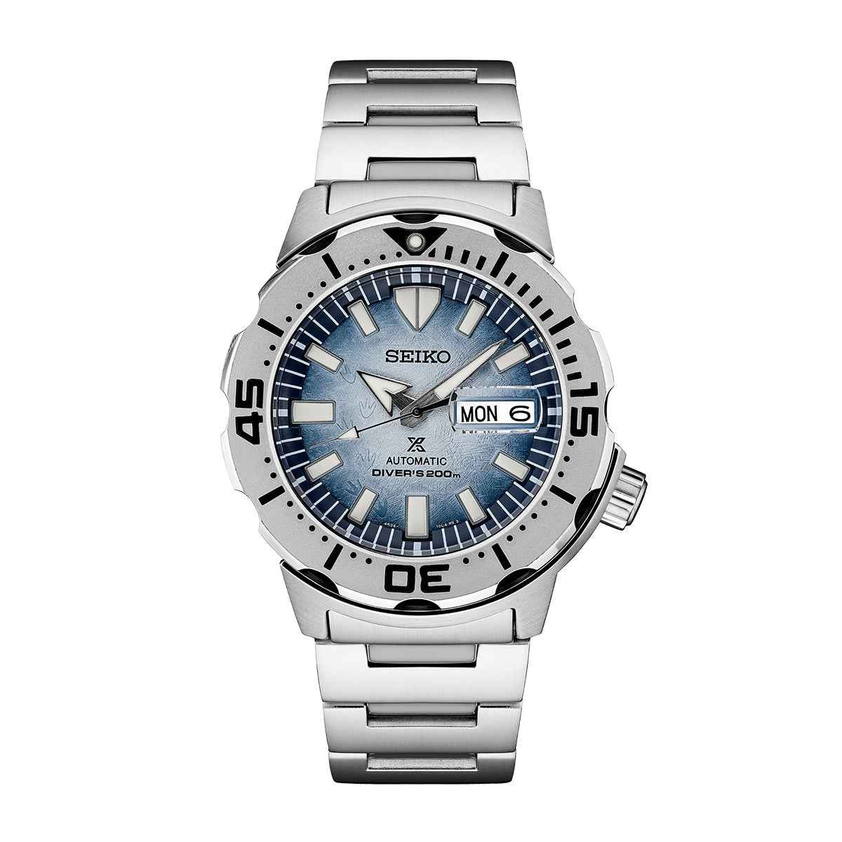 Seiko Men's Prospex Automatic Stainless Steel Watch with Blue Dial (2)