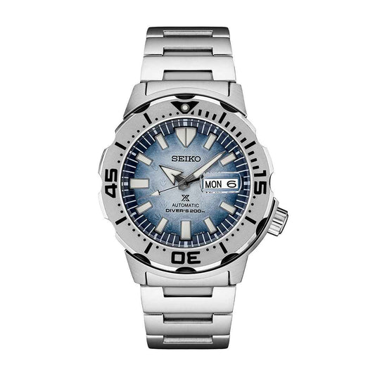 Seiko Men's Prospex Automatic Stainless Steel Watch with Blue Dial (2)