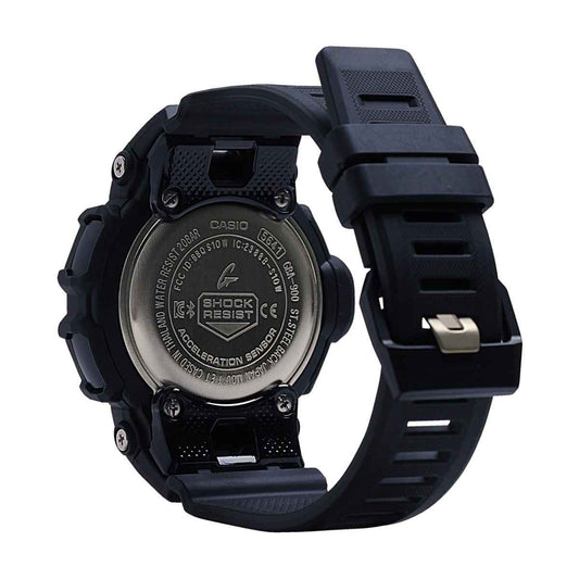 G-Shock Men's Move Black Resin Watch with Black Dial front view