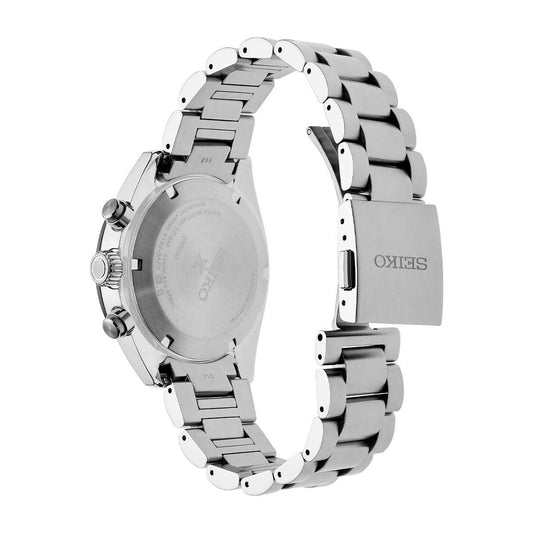 Seiko Men's Prospex Automatic Stainless Steel Watch with Black Dial