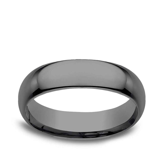 Benchmark Men's 6.5mm High Polished Tantalum Wedding Band