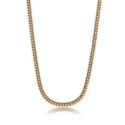 4.75mm 20-inch 14K Yellow Gold Filled Bombay Curb Chain