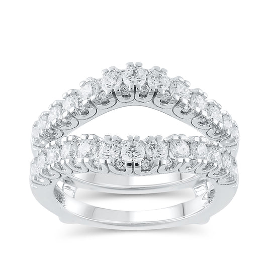 1-1/2 ct. tw. Diamond Wedding Ring Enhancer in 14K White Gold