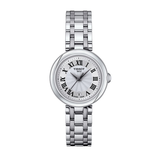 Tissot Ladies' Bellissima Stainless Steel Watch with Silver Dial