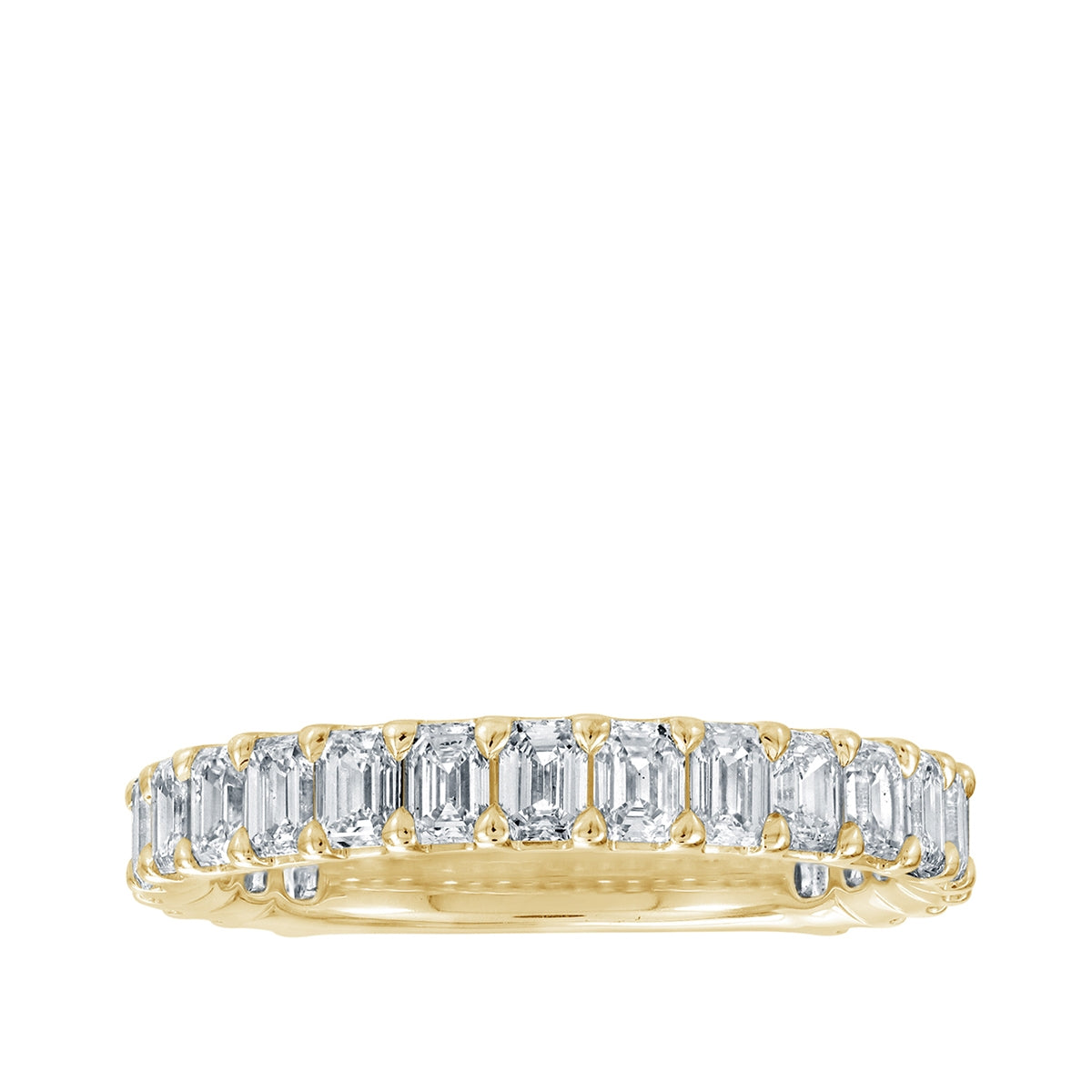1-9/10 ct. tw. Emerald Cut Diamond Anniversary Band in 14K Yellow Gold