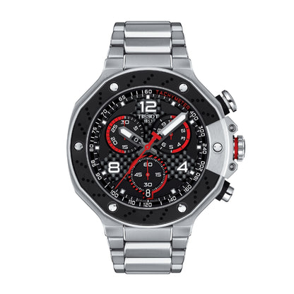 Tissot T Race MotoGP Limited Edition 2022 Stainless Steel Watch with Black Dial