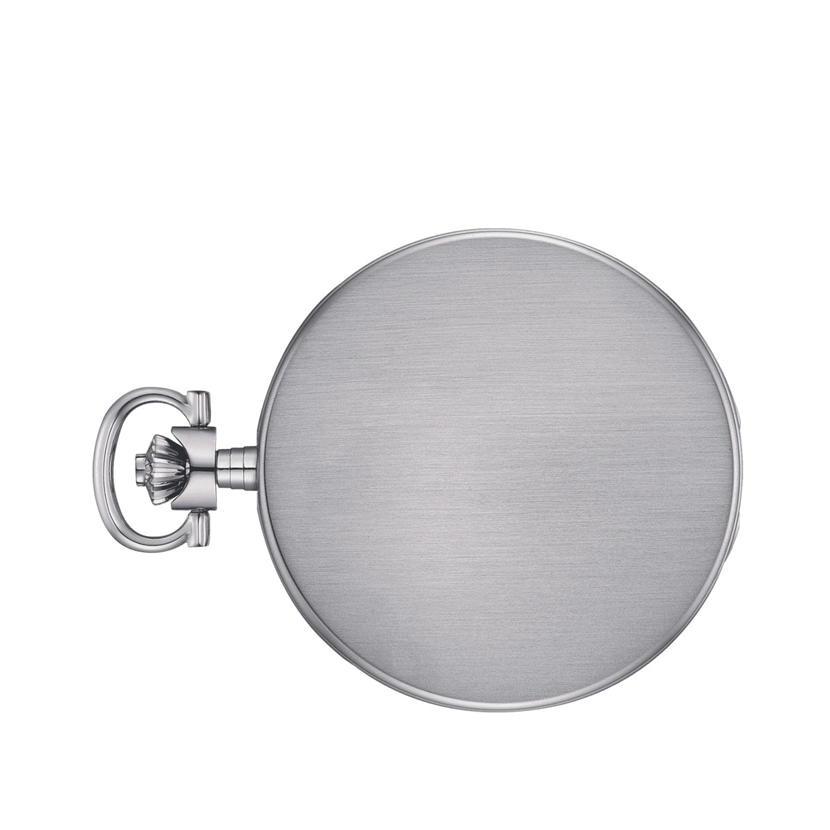 Tissot Men's Savonette Quartz Stainless Steel Pocket Watch with Blue Dial front view