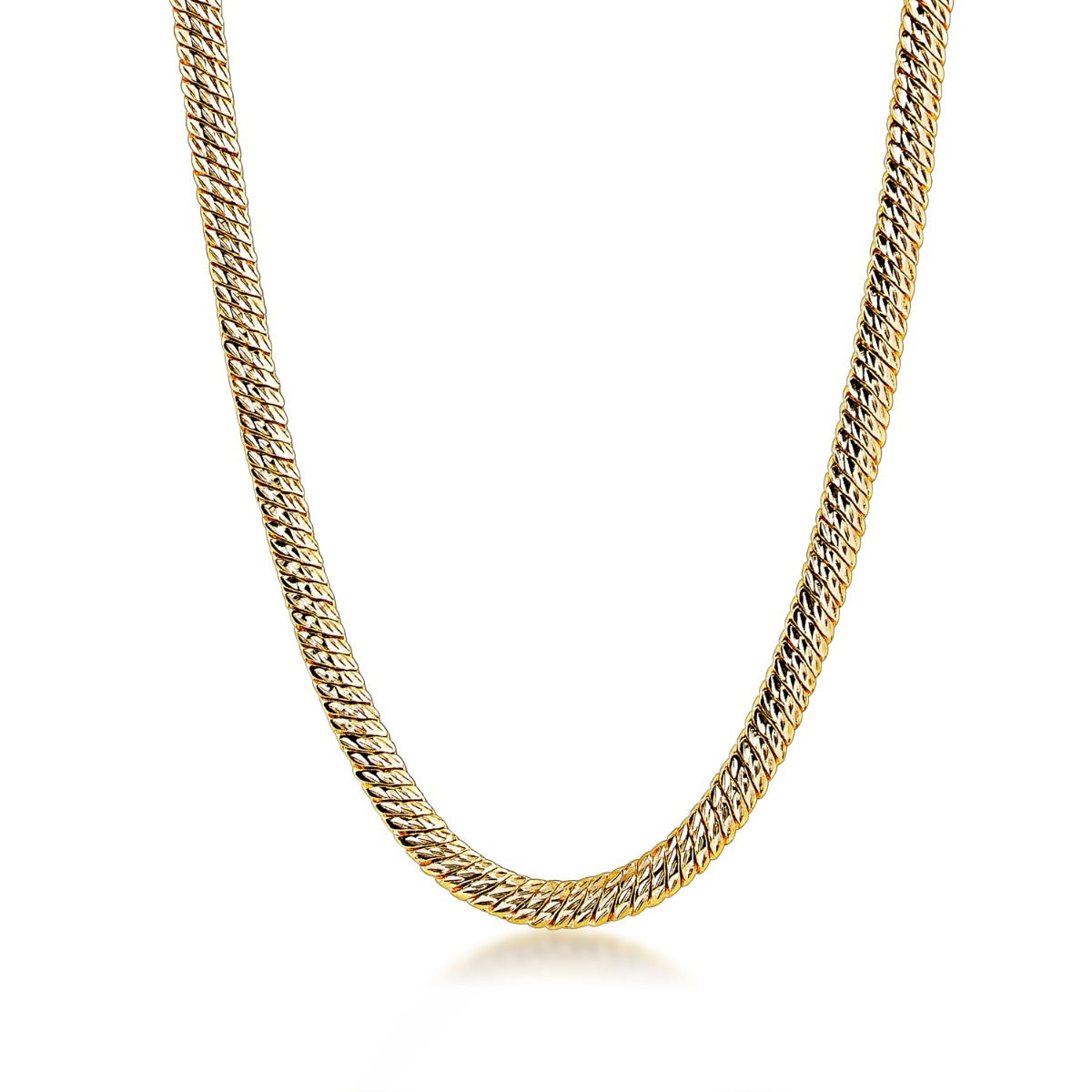 3.6mm 18-inch Snake Chain in 10K Yellow Gold