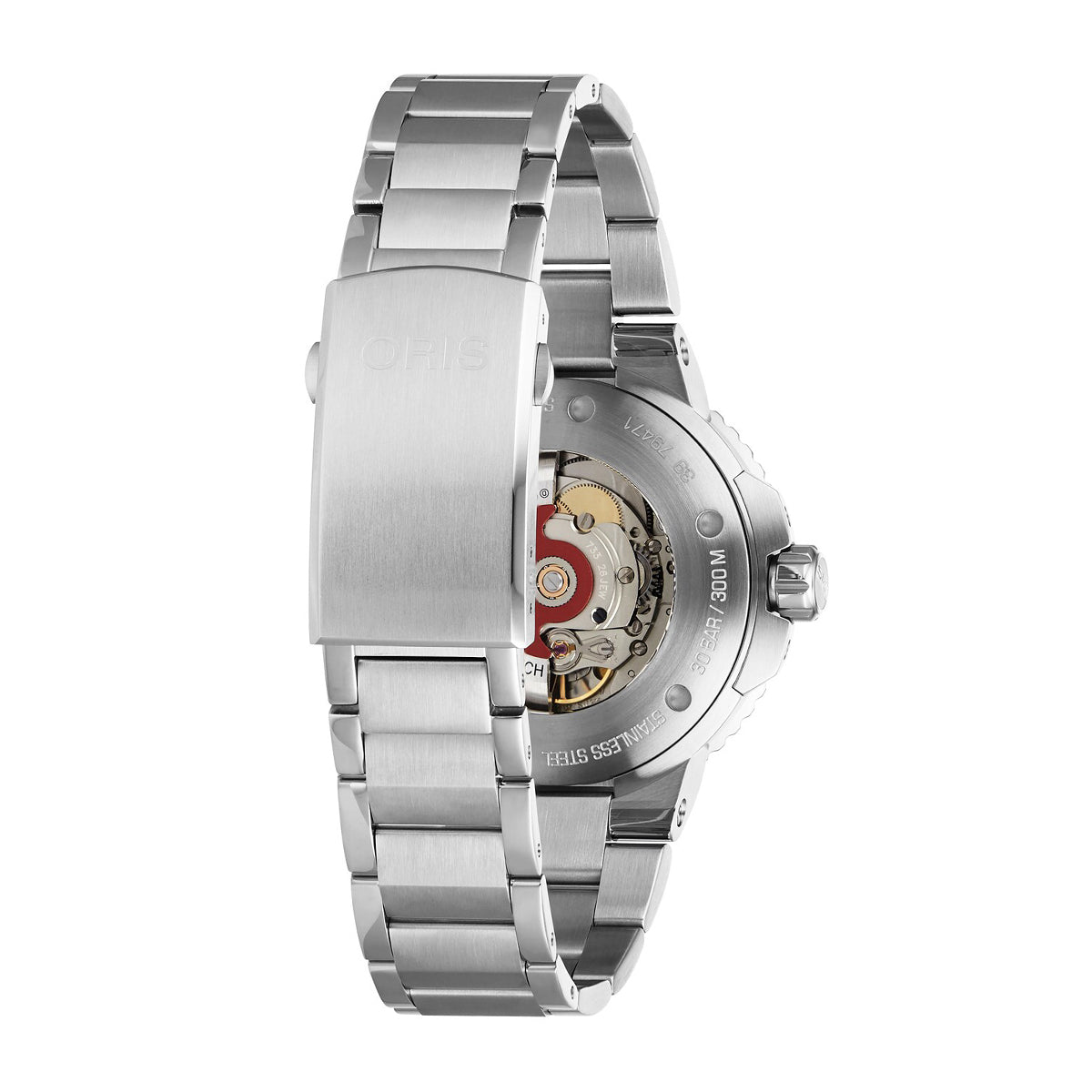 aquis cherry dial oris watch automatic alt