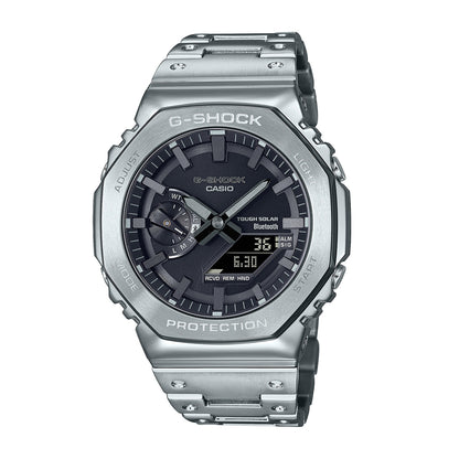 G-Shock Men's Full Metal Stainless Steel Watch with Black Dial