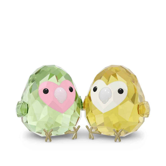 Swarovski All You Need are Birds Love Bird Couple Figurine